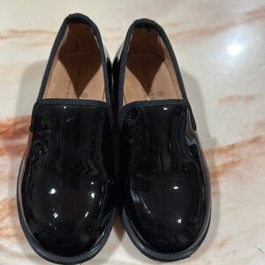Black Patent Leather Loafers